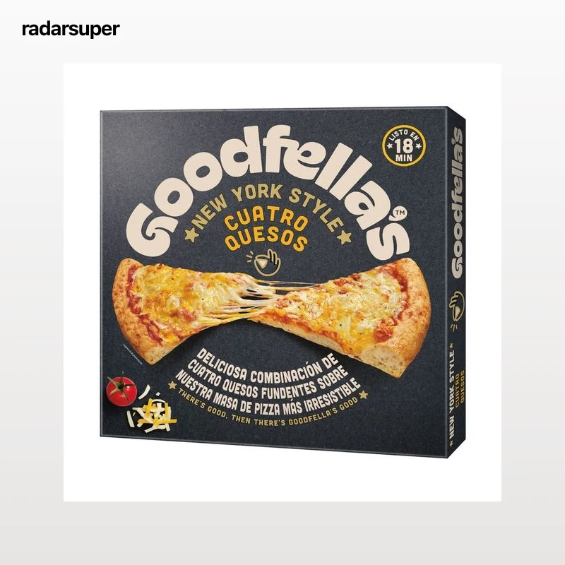GOOFELLA´S New York style Pizza 4 quesos 534 g.