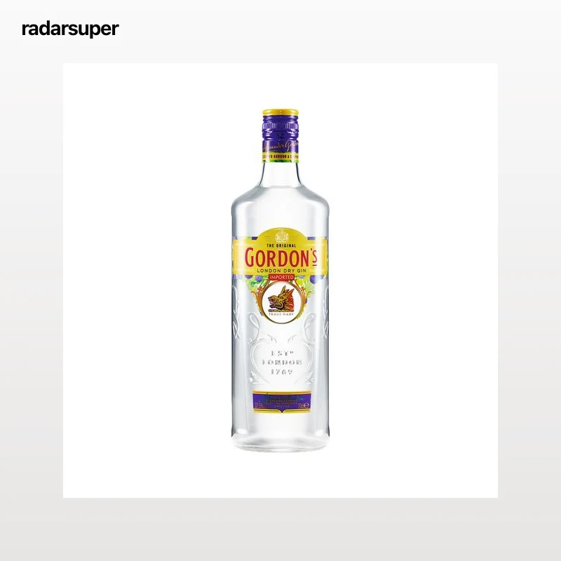 GORDON"S Ginebra inglesa tipo London dry gin 1 l.