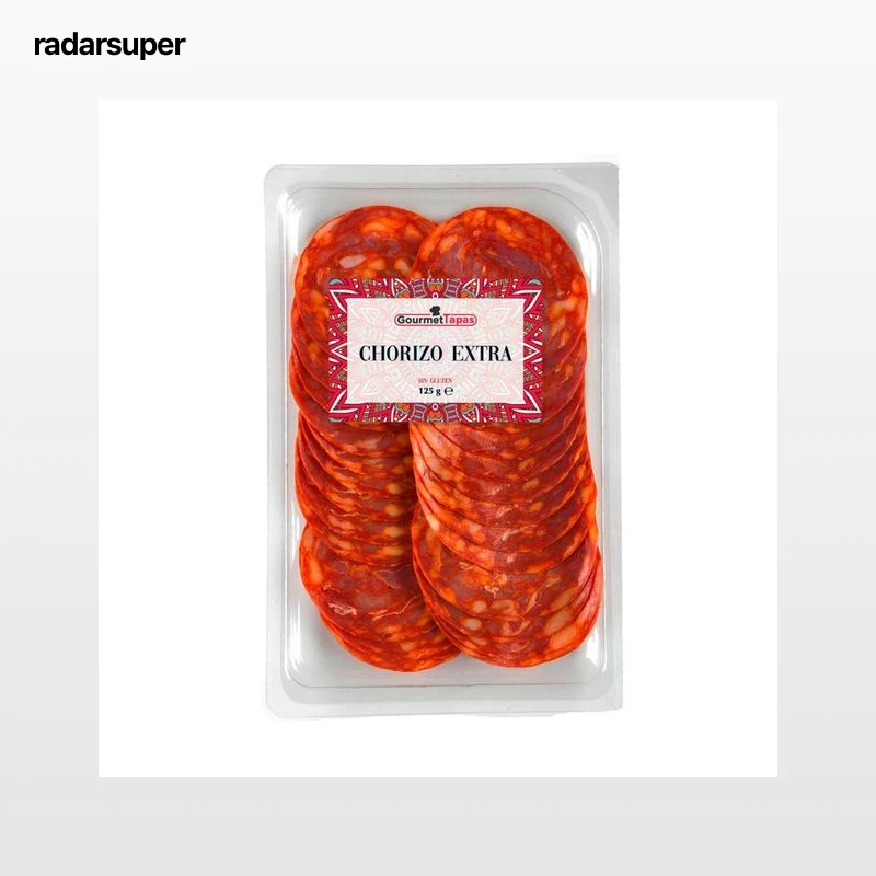GOURMET TAPAS Lonchas extra de chorizo sin gluten 150 g.
