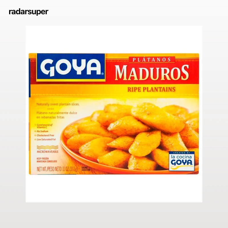 GOYA Plátano maduro cortado en rebanadas y frito 311 g.