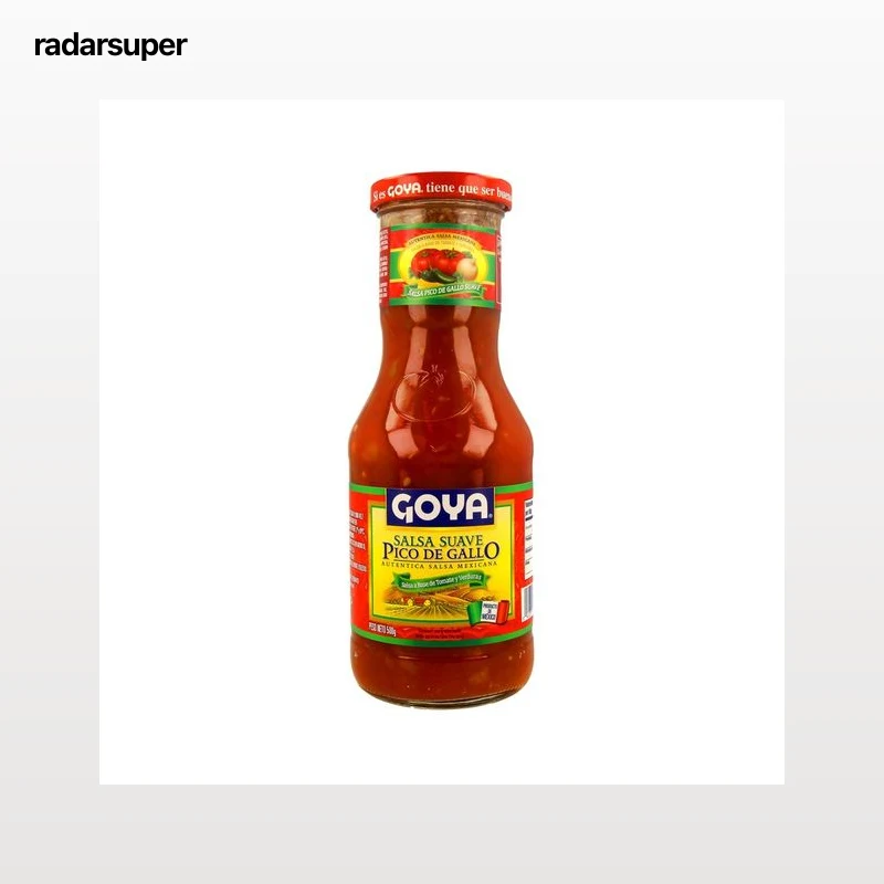 GOYA Salsa mexicana pico de gallo botella de 500 g.