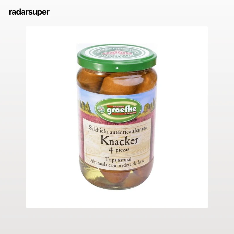 GRAEFKE Salchichas Alemanas Knacker 360 g.