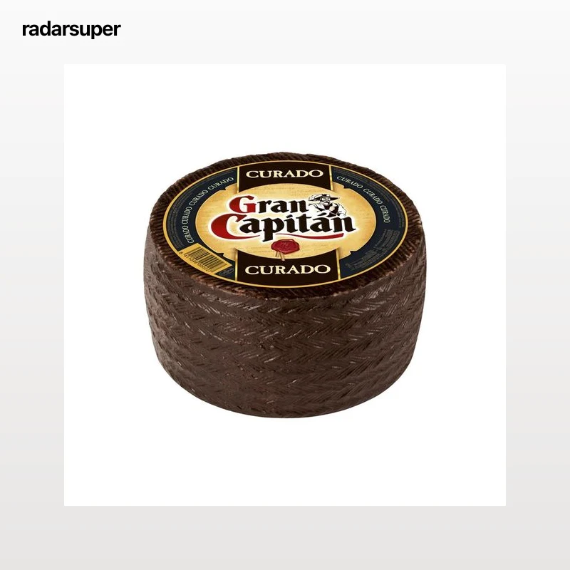 GRAN CAPITÁN Queso mezcla curado, cuña.