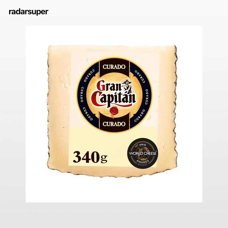 GRAN CAPITÁN Queso mezcla curado GRAN CAPITÁN 340 g.