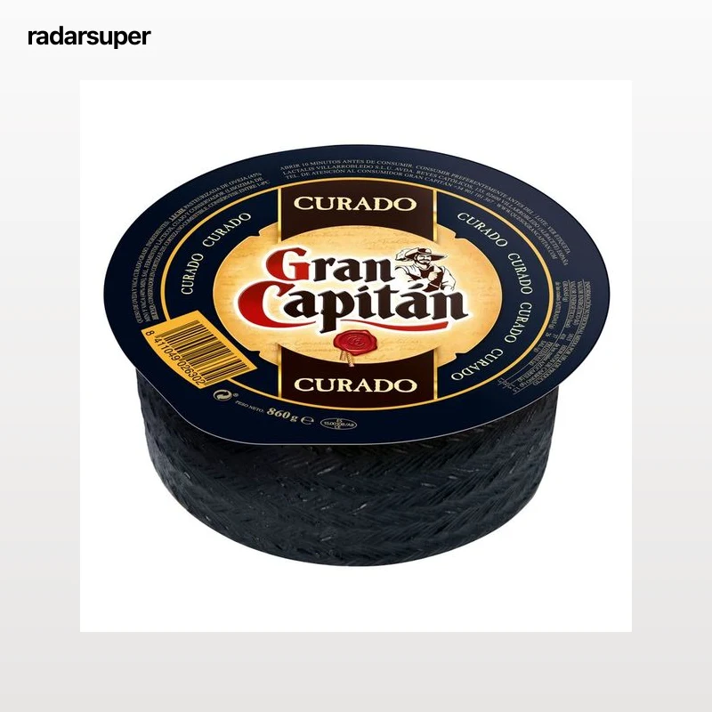 GRAN CAPITÁN Queso mezcla curado GRAN CAPITÁN 860 g.