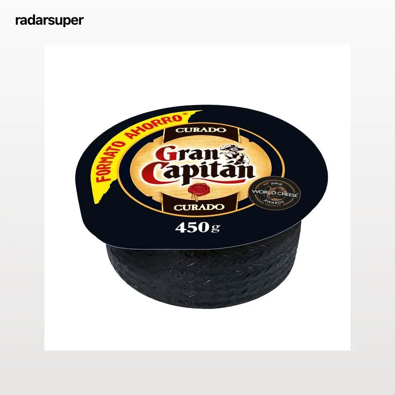 GRAN CAPITÁN Queso mezcla curado mini GRAN CAPITÁN 450 g.