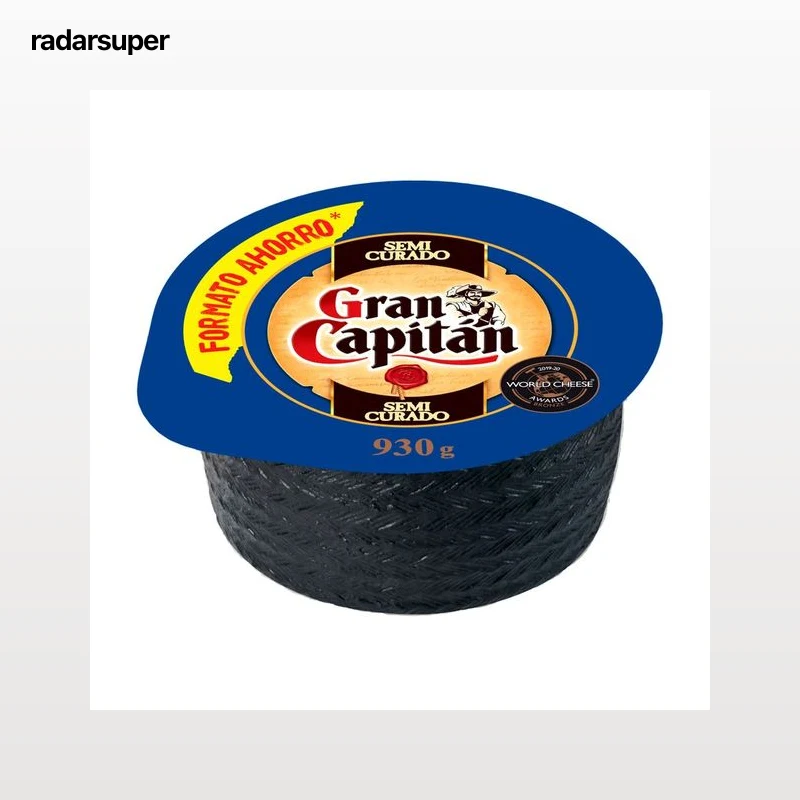 GRAN CAPITÁN Queso mezcla semicurado mini 930 g.