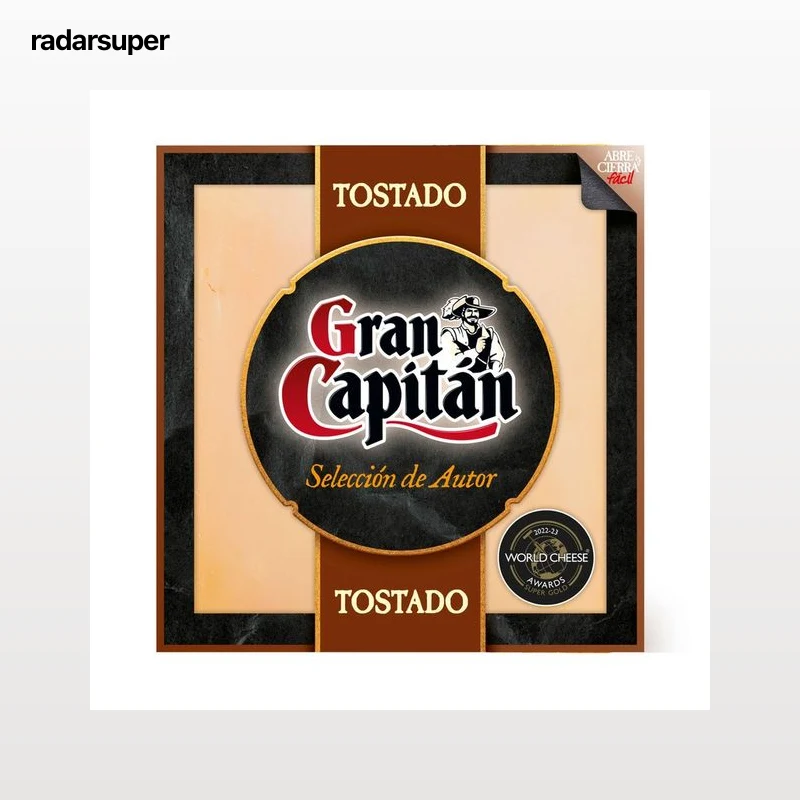 GRAN CAPITAN Queso mezcla tostado 200 g.