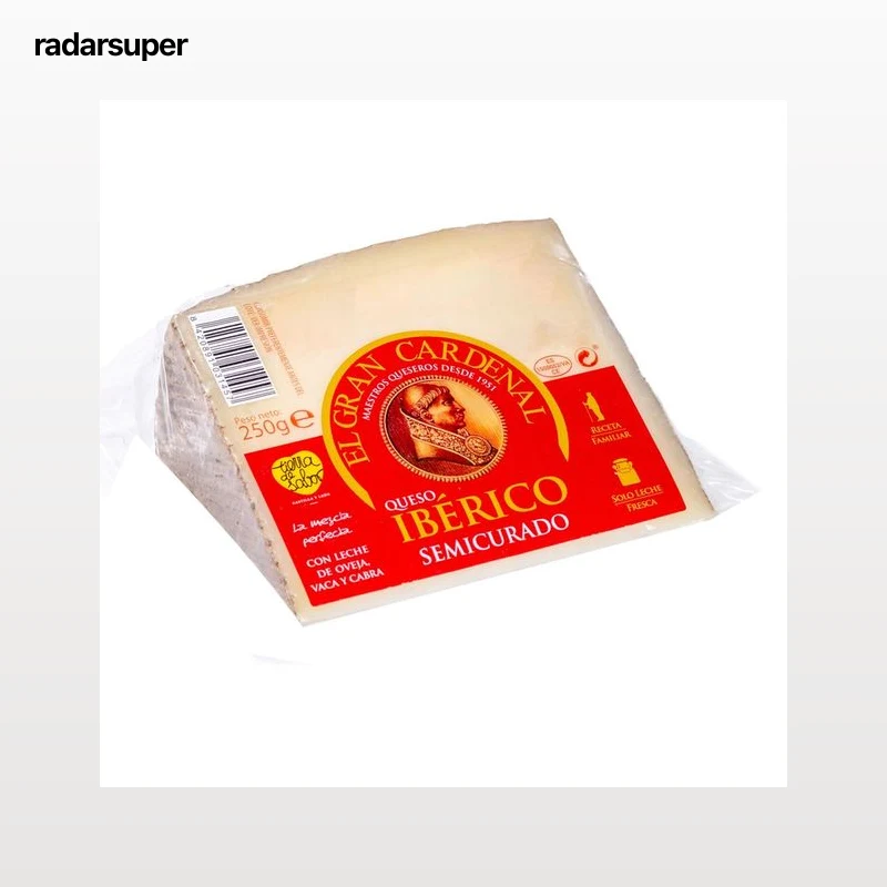 EL GRAN CARDENAL Queso iberico semicurado, cuña.
