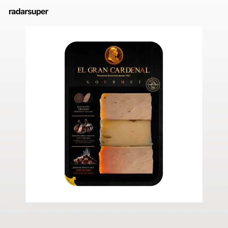 EL GRAN CARDENAL Tabla gourmet de quesos 300 g.