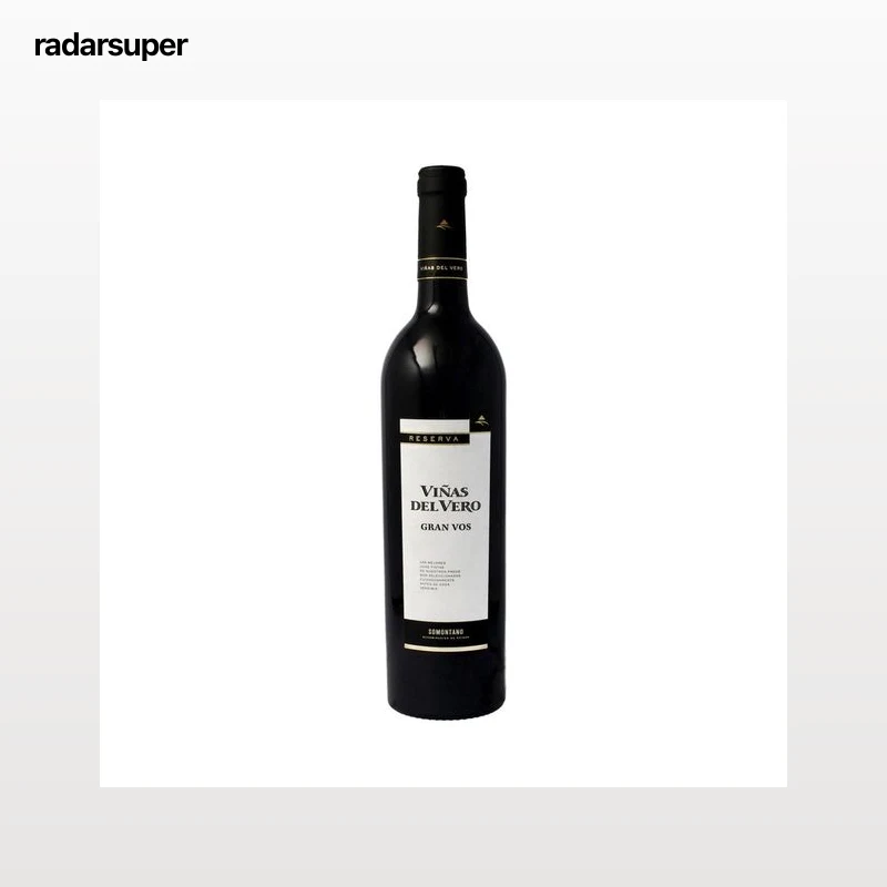 GRAN VOS  Vino tinto reserva con D.O. Somontano GRAN VOS botella de 75 cl.