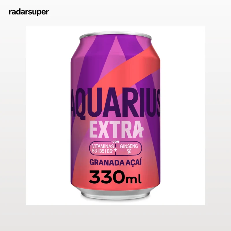 Aquarius de granada açai 330 ml