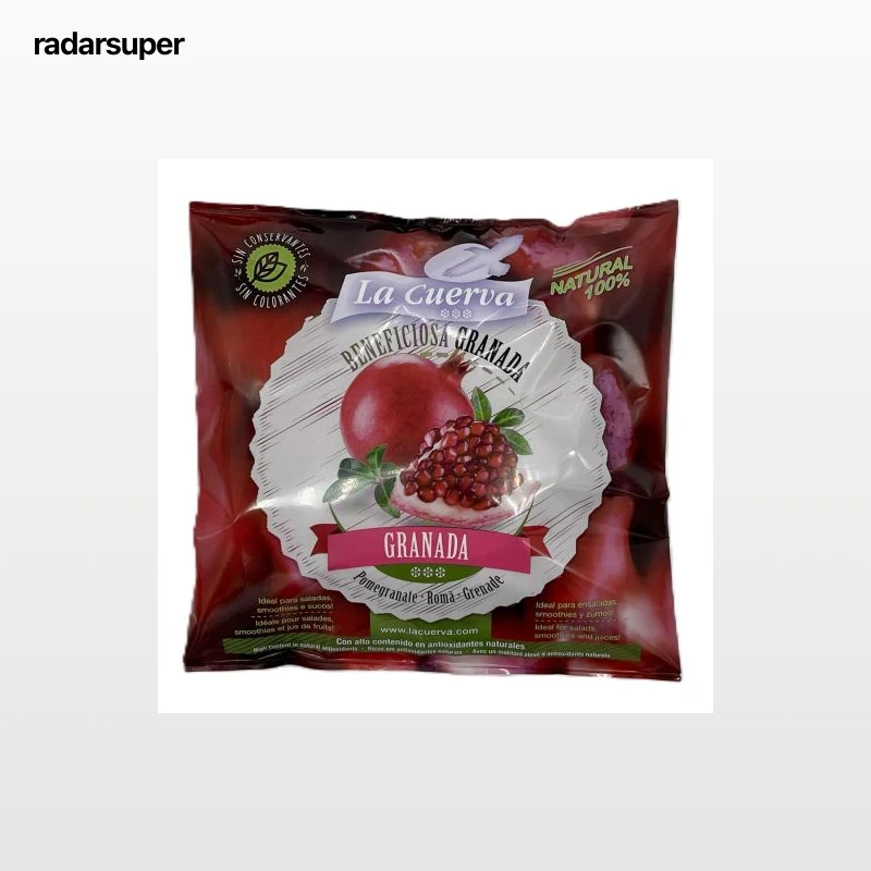 Granada natural congelada La Cuerva 300 g.