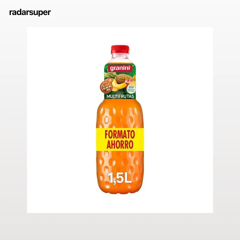 GRANINI Bebida multifrutas con 11 vitaminas Clásico 1,5 l.