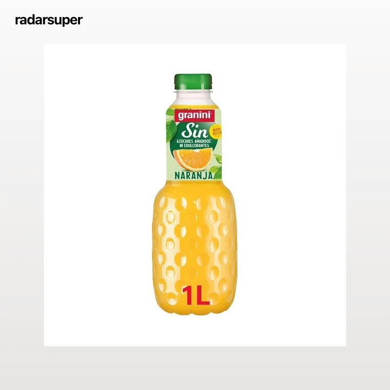 GRANINI Bebida de naranja sin azúcares añadidos 1 l.