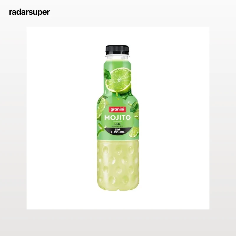 GRANINI Mojito sin alcohol (zumo de uva y lima con aroma de menta) botella 75 cl.