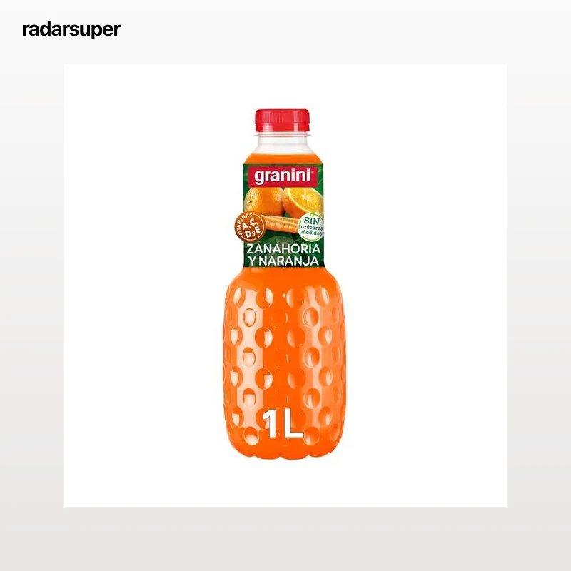 GRANINI Néctar de naranja y zanahoria Clásico 1 l.