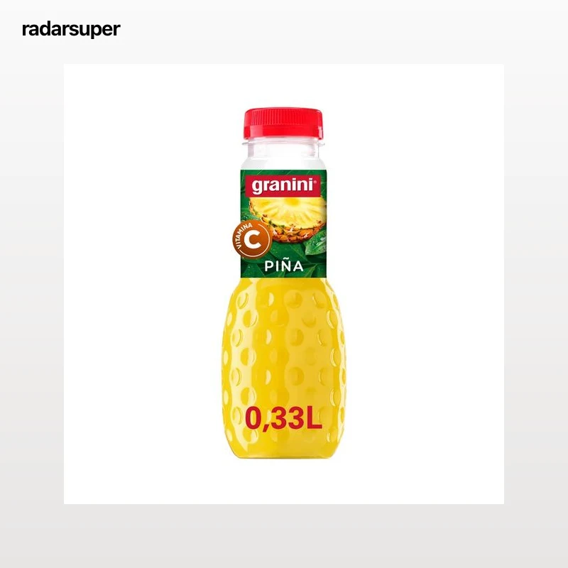 GRANINI Néctar de piña 33 cl.
