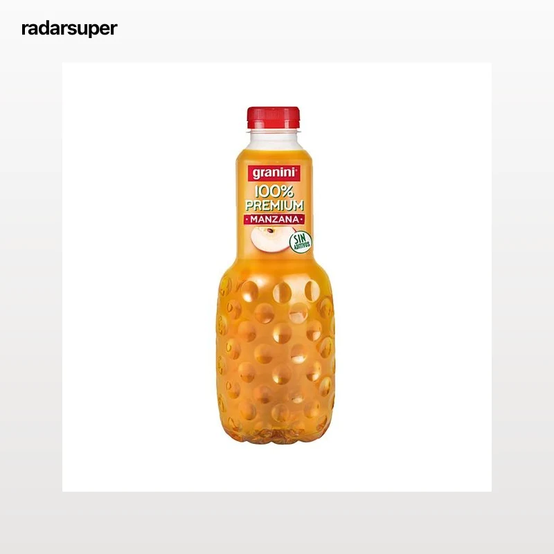 GRANINI Zumo de manzana 100% premium botella de 1 l.