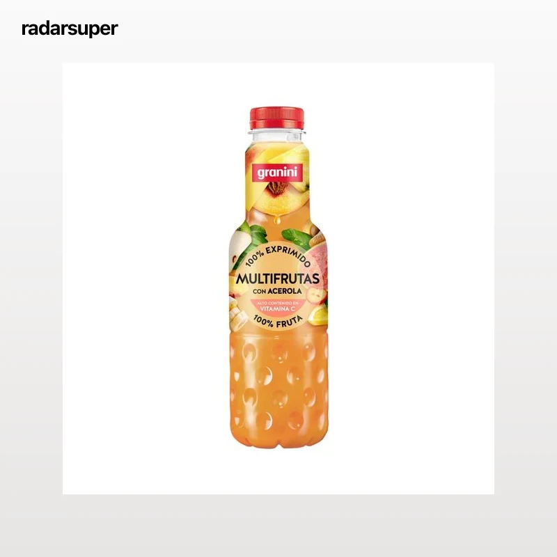 GRANINI Zumo multifrutas con acerola 0,75ml.