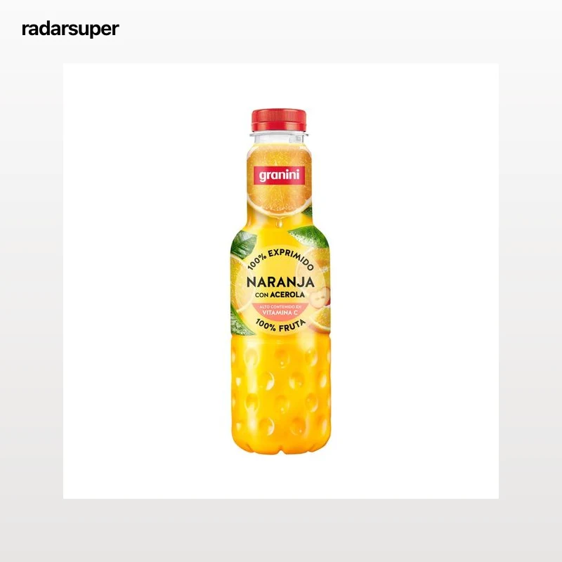 GRANINI Zumo de naranja con acerola 0,75ml.