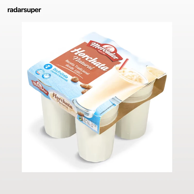 Granizado de horchata natural Mercader 4 x 190 g