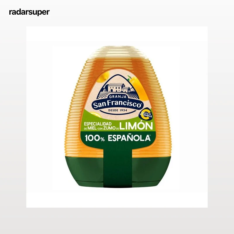 GRANJA SAN FRANCISCO Miel con zumo de limón 350 gr.