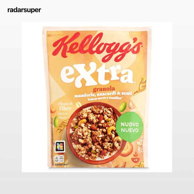 Granola con frutos secos y semillas Kellogg's Extra 375 g