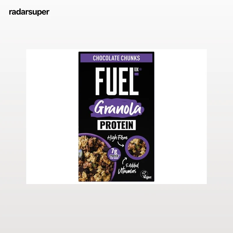 GRANOLA FUEL PROTEIN COM PEDAÇOS DE CHOCOLATE 400G