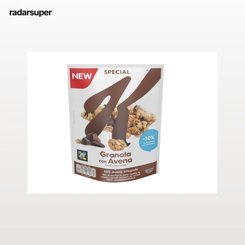 GRANOLA KELLOGG'S CHOCOLATE E AVEIA 320 G
