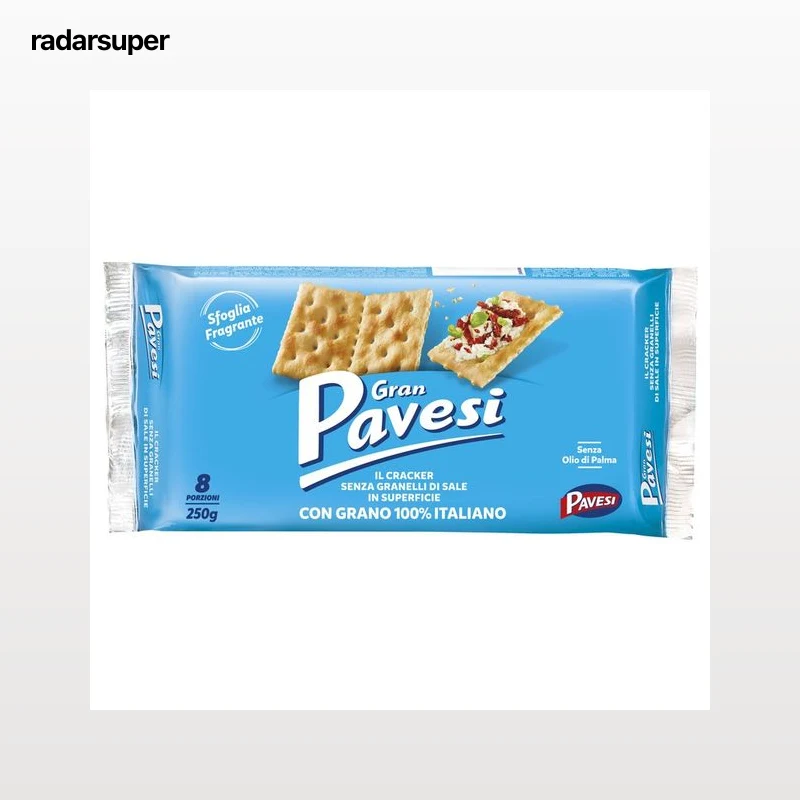 GRANPAVESI Cracker sabor tradicional 250 g.
