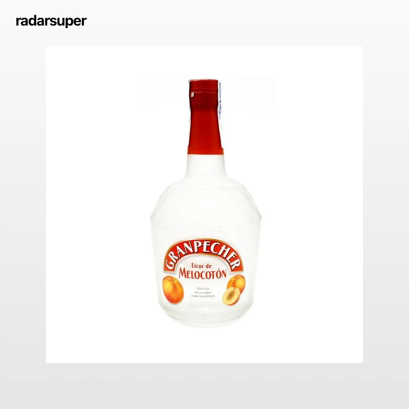 GRANPECHER Licor con alcohol de melocotón GRANPECHER botella de 70 cl.