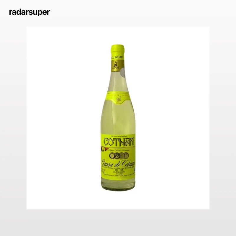 GRASA DE COTNARI  Vino blanco de Rumanía GRASA DE COTNARI botella de 75 cl.