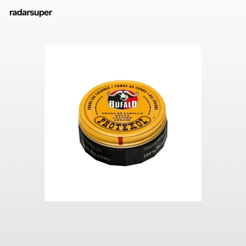 Grasa de caballo incolora para el calzado Búfalo 75 ml.