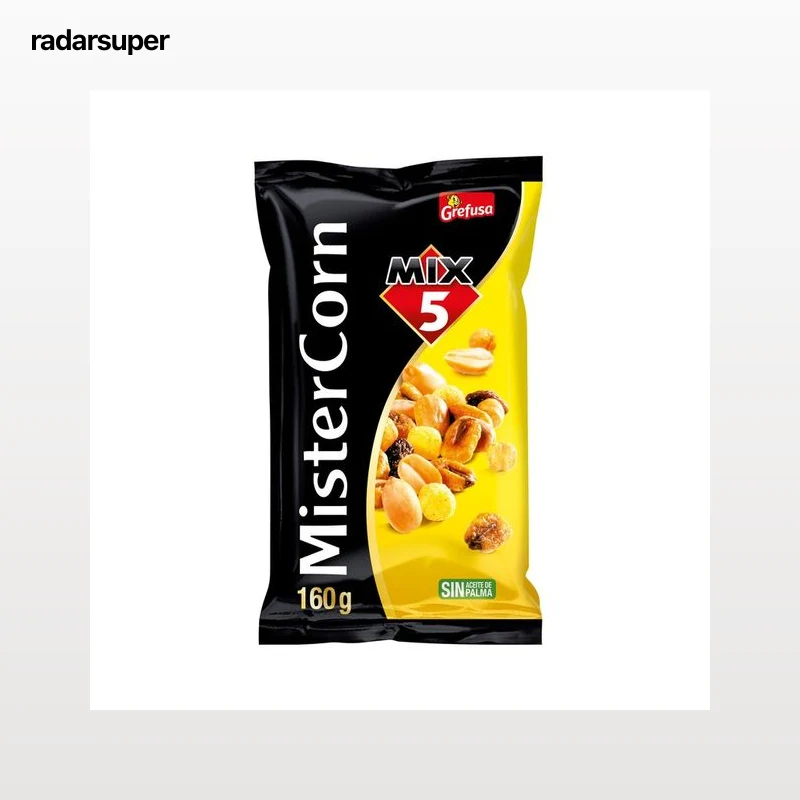 GREFUSA Mistercorn  Cocktail frutos secos Mix 5 Classic bolsa 160 g