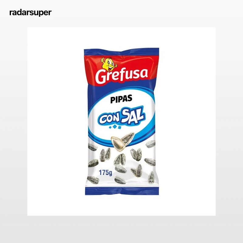 GREFUSA Pipas g  Pipas con sal  en bolsa 175 g.