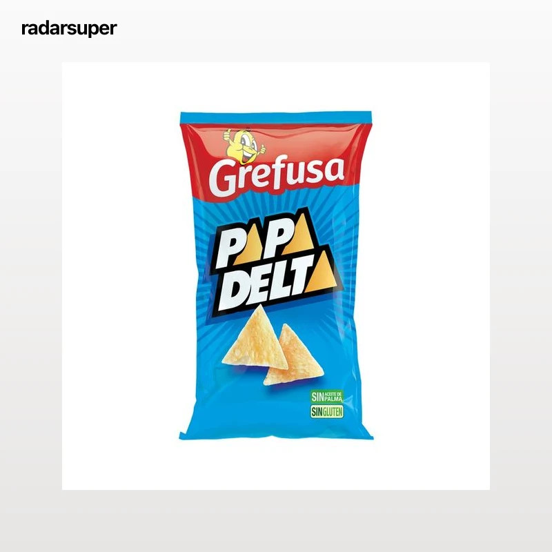 GREFUSA Snack de patata Papadelta Original, bolsa 73 gr.