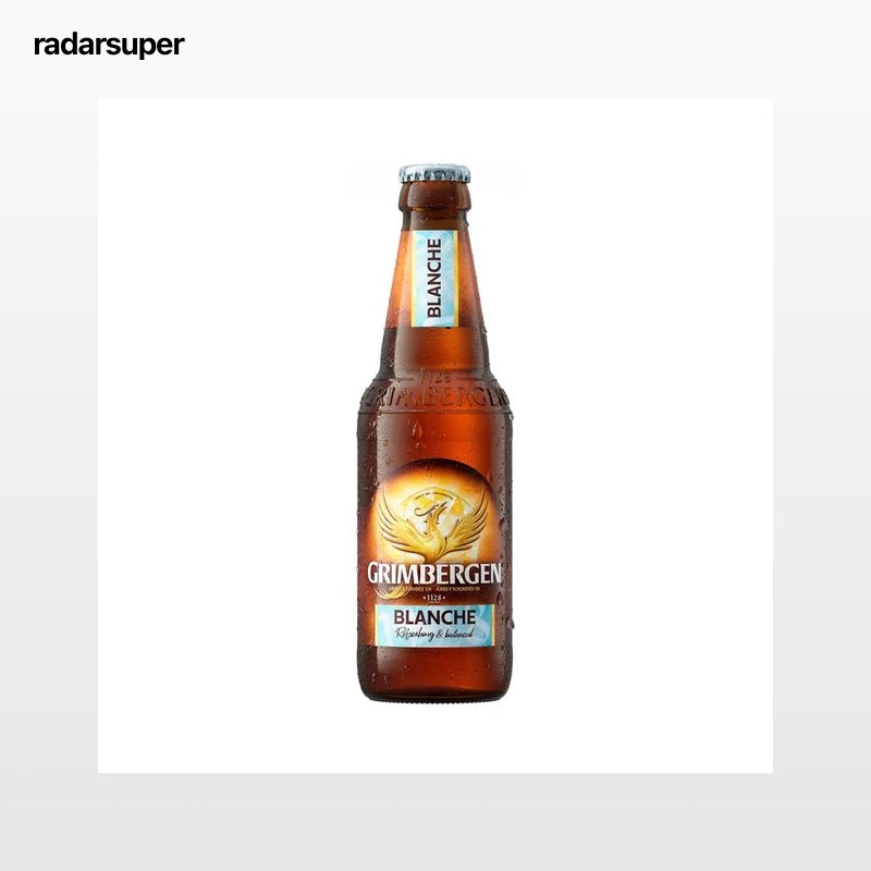 GRIMBERGEN BLANCHE Cerveza belga de trigo botella 33 cl.