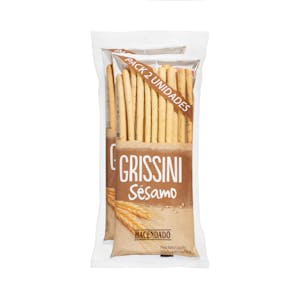 Grissini palitos de pan con sésamo