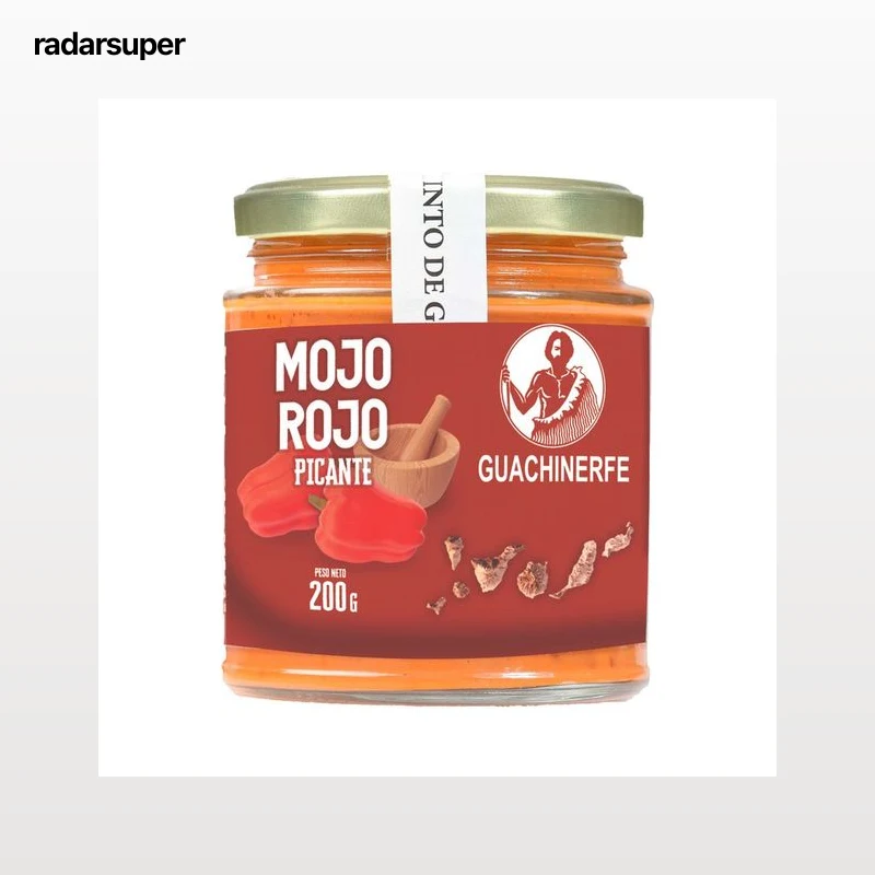 GUACHINERFE Mojo rojo picante 200 g.