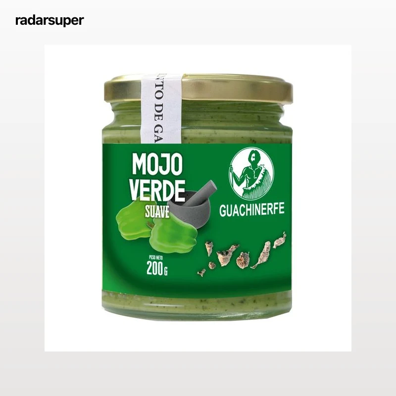 GUACHINERFE Mojo verde suave 200 g.