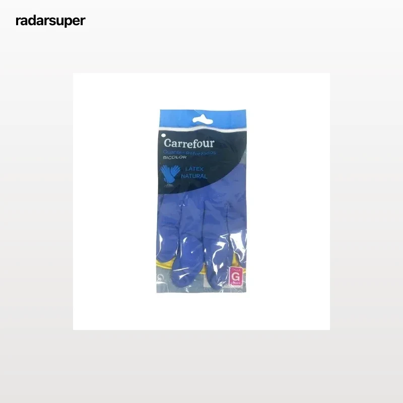Guante Reforzado de Látex CARREFOUR G 2 ud - Bicolor