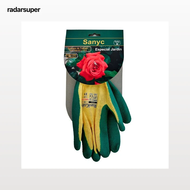 Guantes de jardinería Sanicen talla mediana