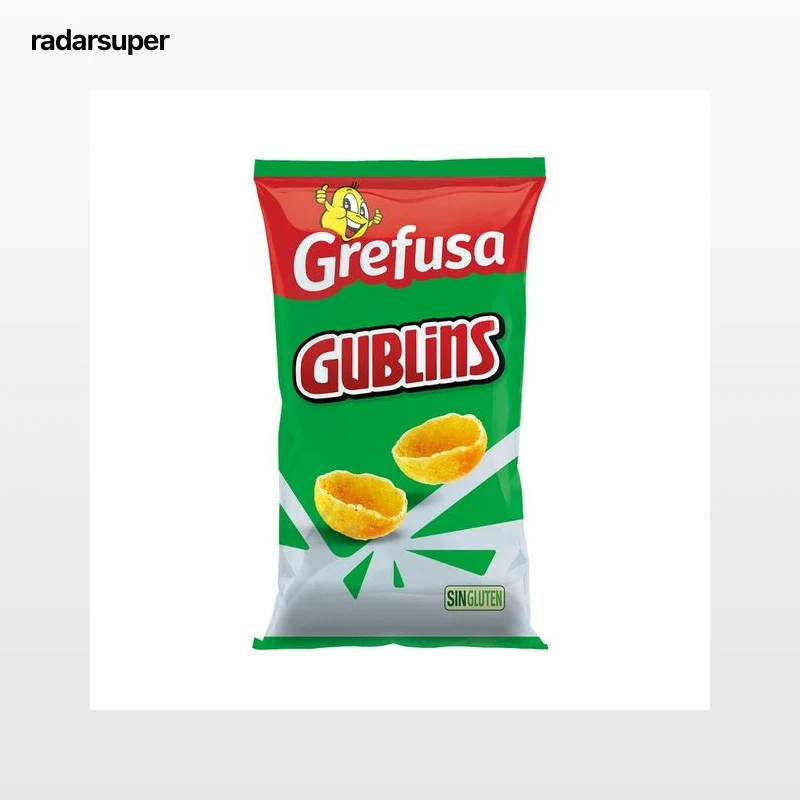 GUBLINS Snack de maíz Gublins sabor barbacoa bolsa 135g