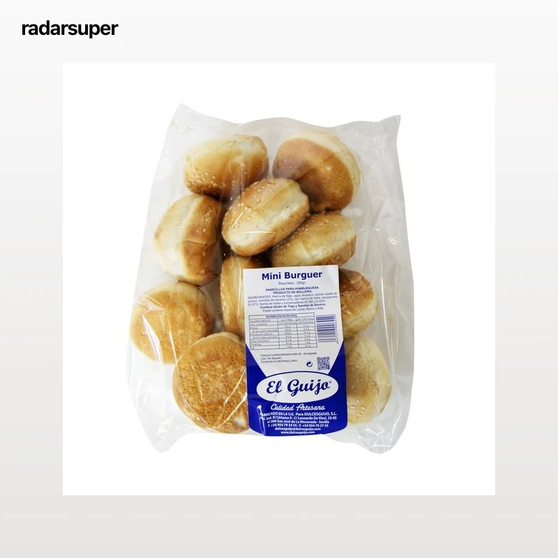 EL GUIJO Pan de mini hamburguesas 12 uds. 250 g.