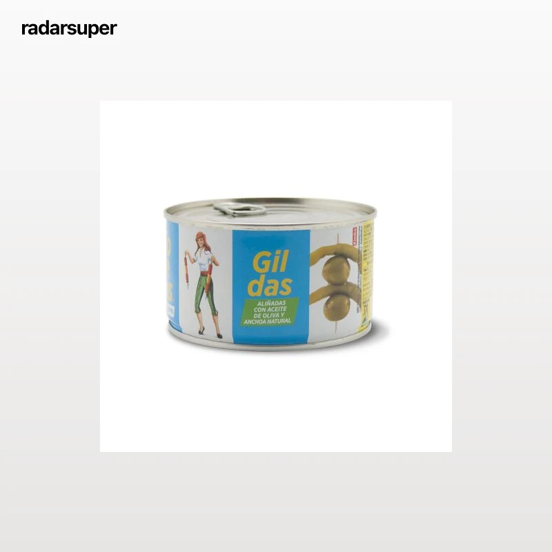 Guilda aliñada con aceite de oliva y anchoa Kimbo 95 g.