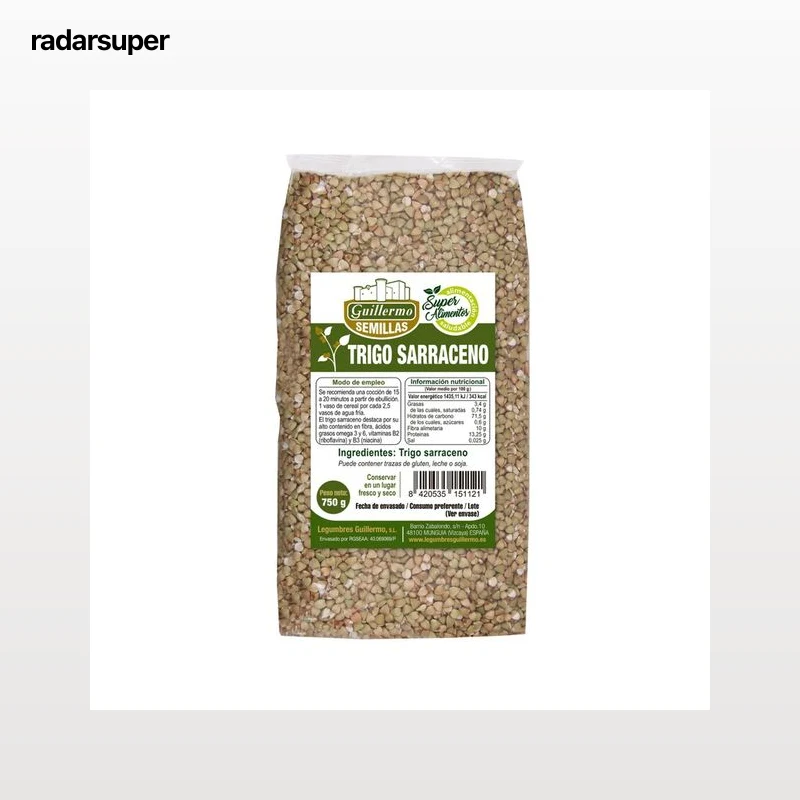 GUILLERMO Trigo sarraceno 750 g.