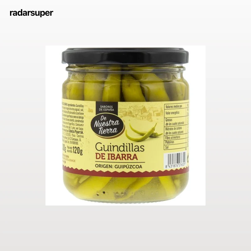 Guindillas de Ibarra De Nuestra Tierra 120 g.