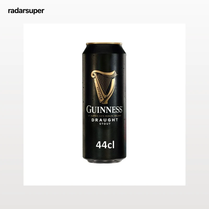 GUINNESS DRAUGHT  Cerveza negra lata 44 cl.