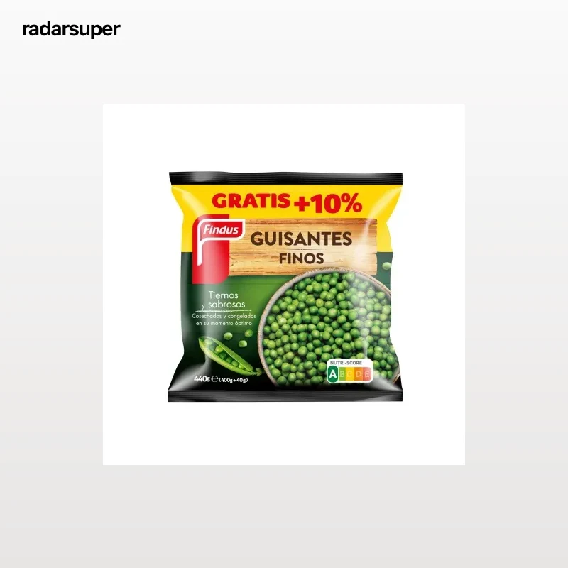 Guisante fino Findus 400 g.